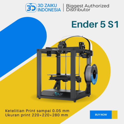 Creality Ender 5 S1 High Temp 3D Printer Autolevel Direct Drive Hotend